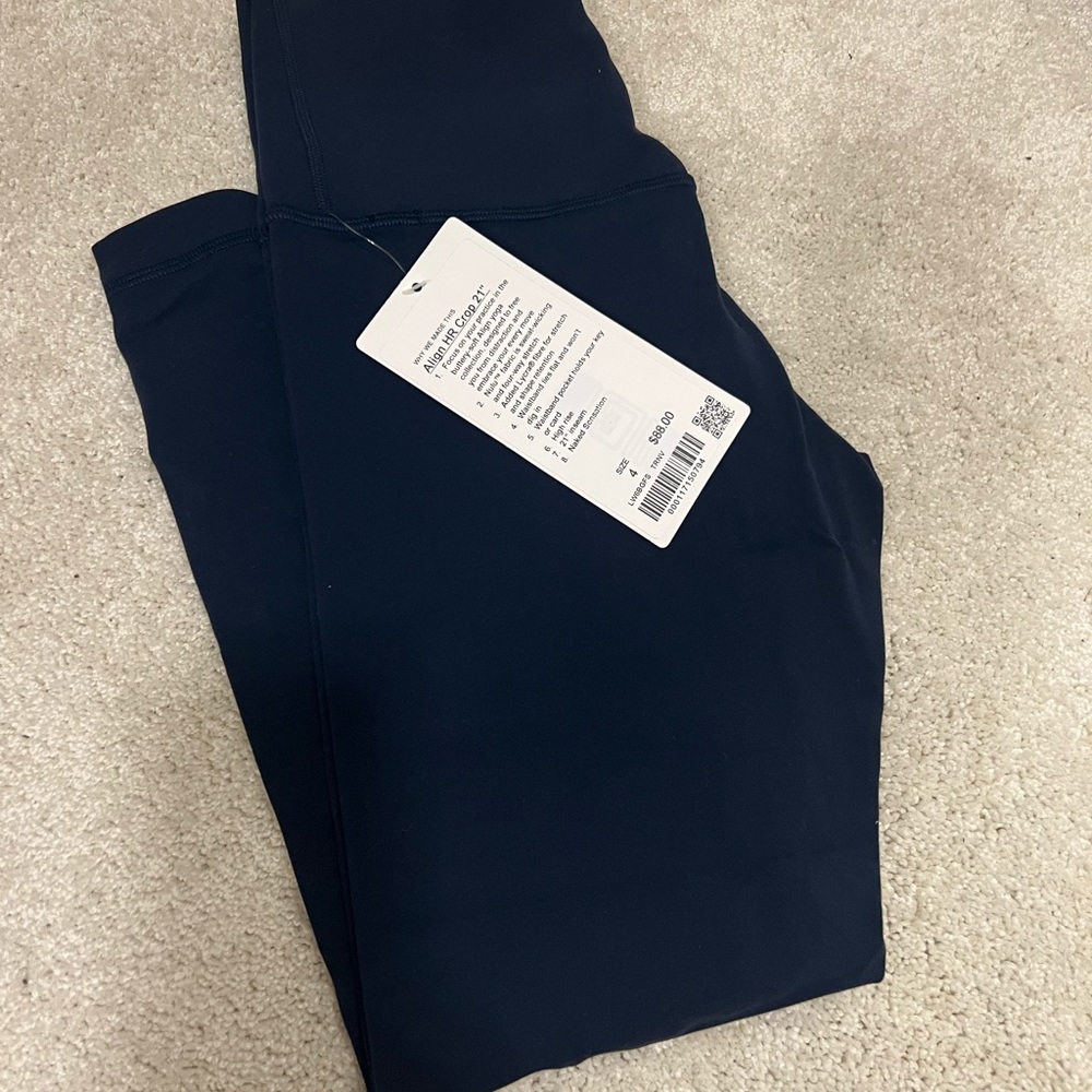 NWT Lululemom Align High-Rise Cropped Legging